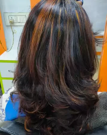 Female Hair Highlight