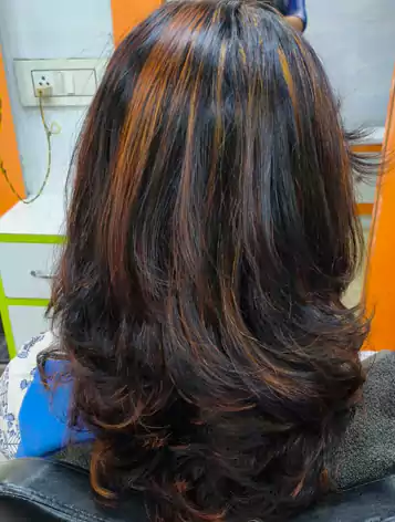 Female Hair Highlight